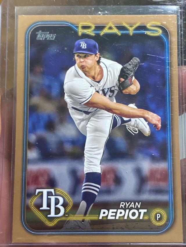 2024 Topps Series 2 Ryan Pepiot BASE SET Gold /2024 #411