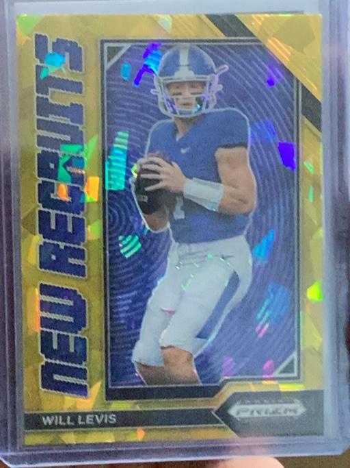 2023 Panini Prizm Draft Picks Football Will Levis New Recruits Set #NR-2