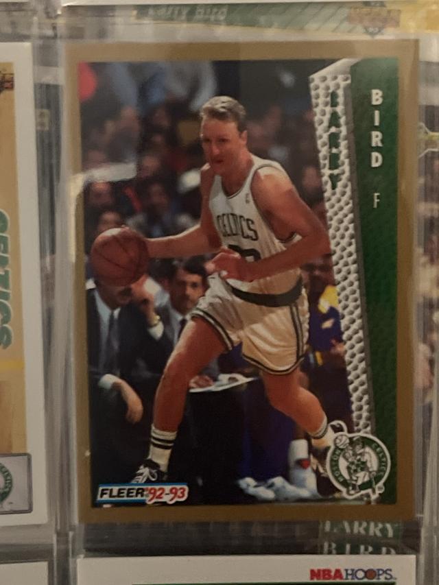 1992-93 Fleer Basketball Larry Bird ﻿Base #11