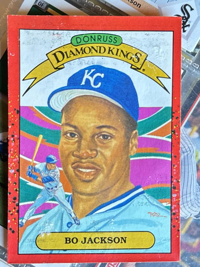 1990 Donruss Bo Jackson  ﻿Diamond Kings #1 