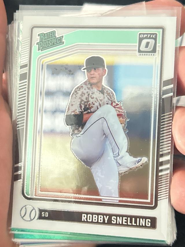 2024 Donruss Robby Snelling Optic Rated Prospects Holo #105