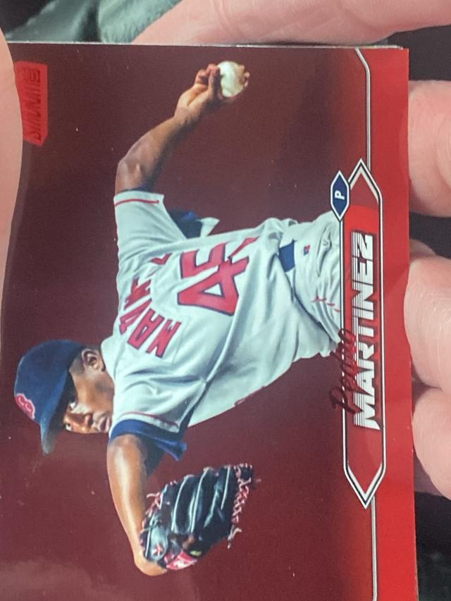 2024 Topps Stadium Club Pedro Martinez ﻿Base Set Red Foil #78