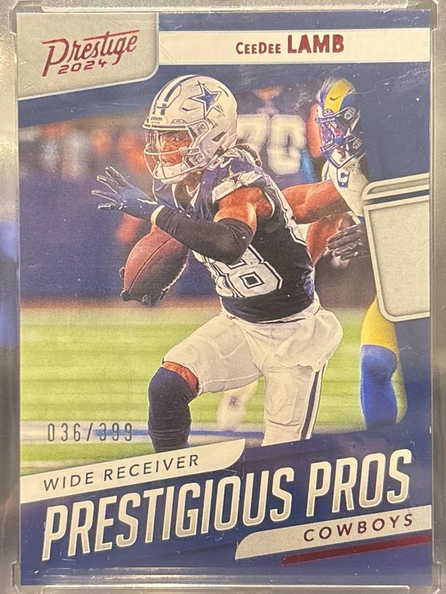 2024 Panini Prestige Football CeeDee Lamb Prestigious Pros #PP-CLB