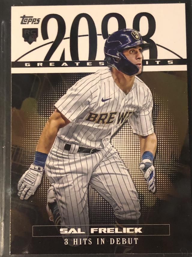 2024 Topps Series 1 Sal Frelick 2023 GREATEST HITS #23GH-29