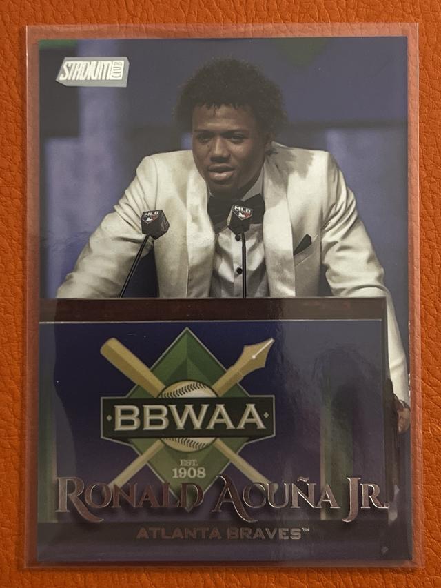 2019 Stadium Club Ronald Acuña Jr. Base Image Variations Set #56