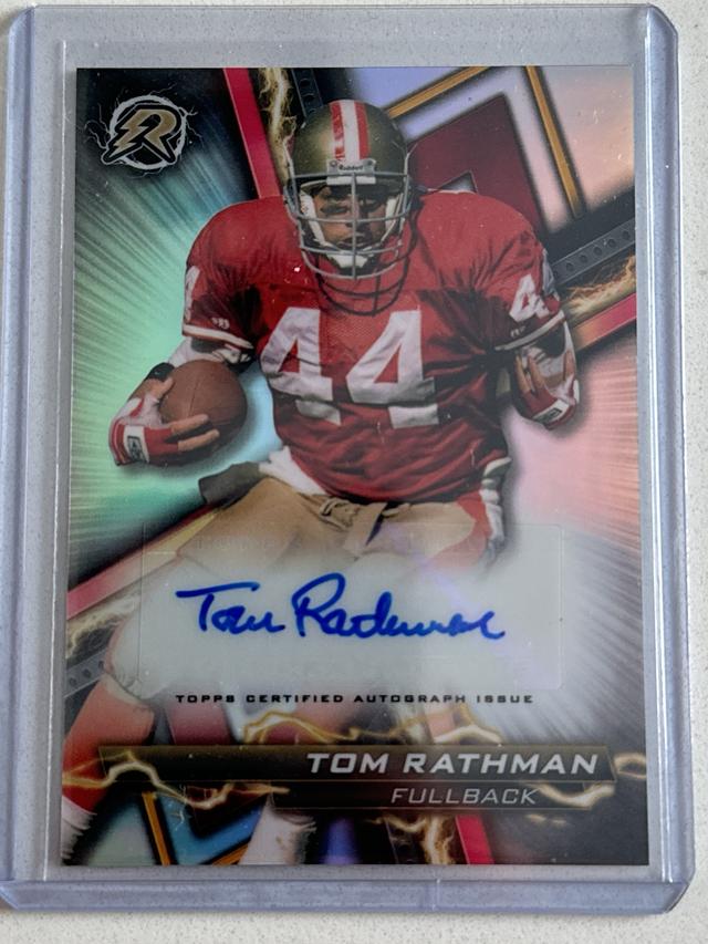 2023 Topps Composite Tom Rathman Resurgence Signatures #RA-TR