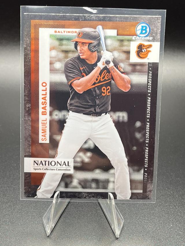 2024 Topps National Samuel Basallo Bowman Chrome Prospects #TP-2