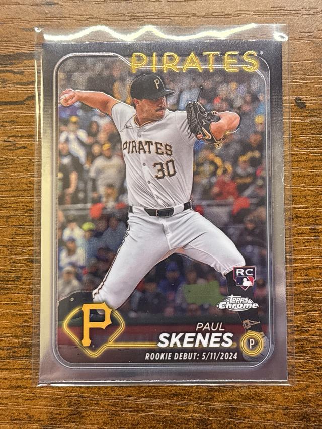 2024 Topps Chrome Update Paul Skenes ﻿Base Set #USC27