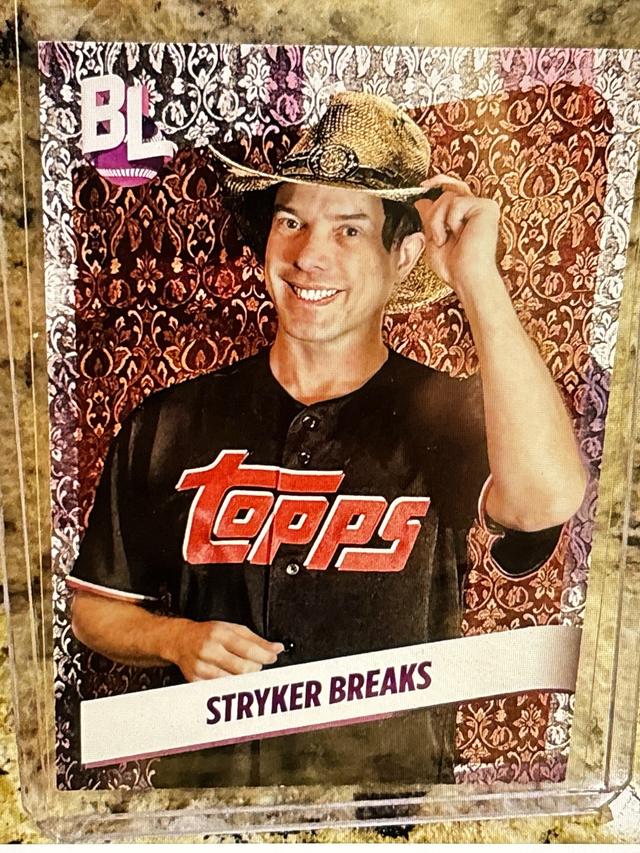 2024 Topps Big League Stryker Breaks HOBBY INFLUENCER SHORT PRINTS #HI-S