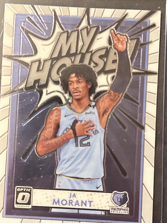 2020-21 Donruss Optic Ja Morant My House Set #3