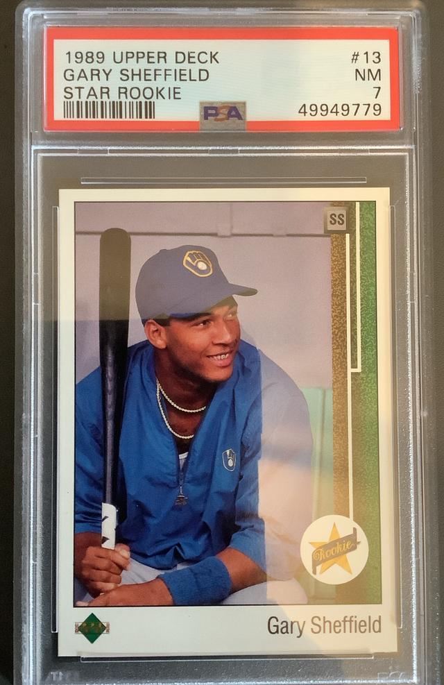 1989 Upper Deck Gary Sheffield Base Set #13