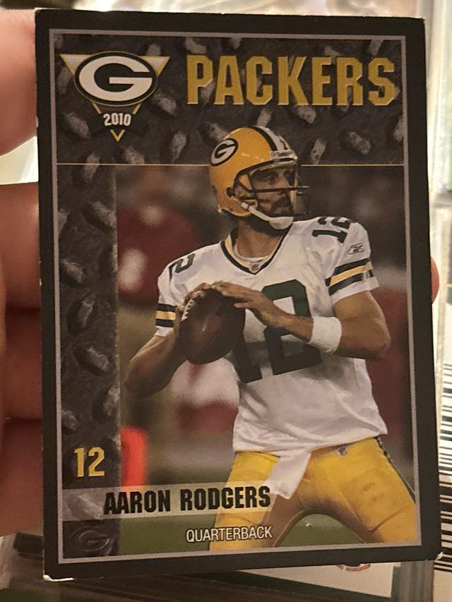 2010 Seaway Printing Co. Football Aaron Rodgers ﻿Base Card Promos #3