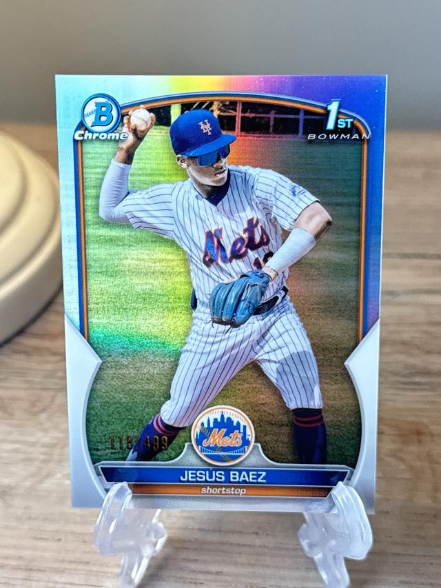 2023 Bowman Jesus Baez CHROME PROSPECTS /499 #BCP-12