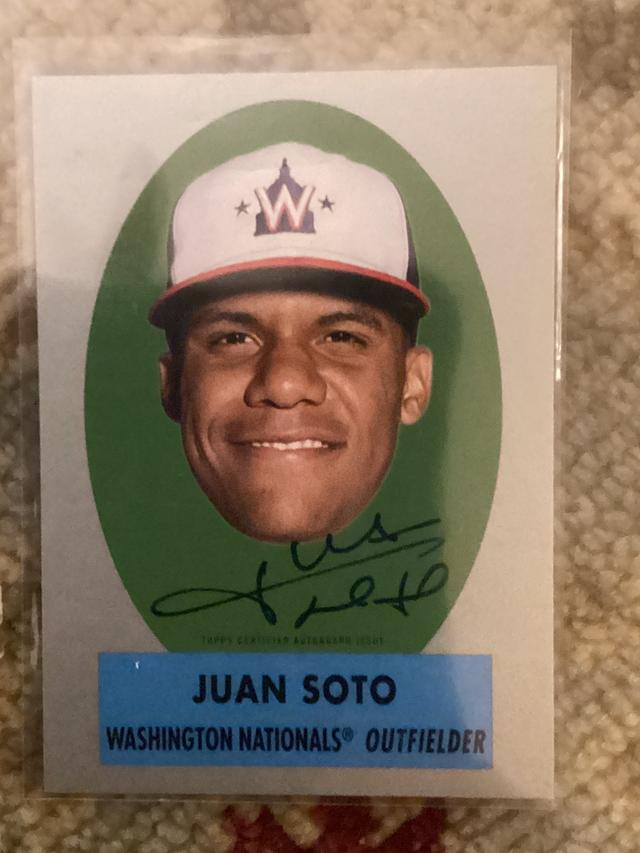 2021 Topps Archives Juan Soto Silver /99 #TPOA-JS