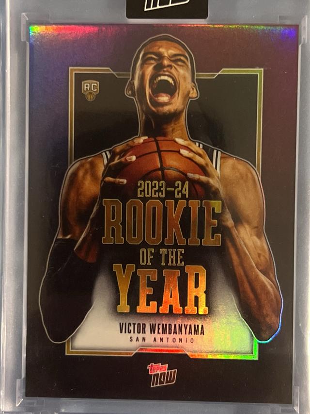 2024 Topps Now Basketball Victor Wembanyama PR113777 ﻿Topps #VW-6