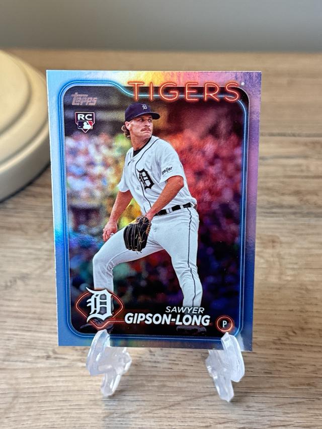 2024 Topps Series 2 Sawyer Gipson-Long BASE SET Rainbow Foil #616