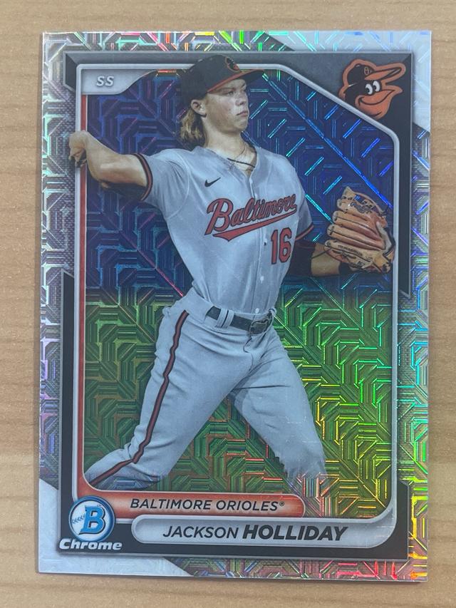 2024 Bowman Mega Box Jackson Holliday CHROME PROSPECTS #BCP-47