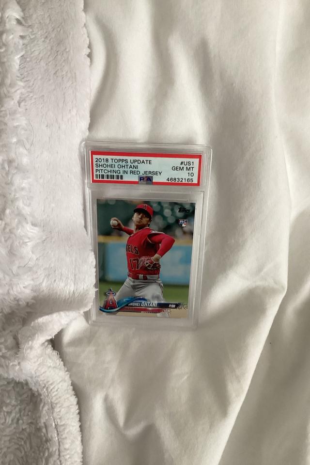 2018 Topps Update Series Shohei Ohtani PSA 10 BASE SET #US1