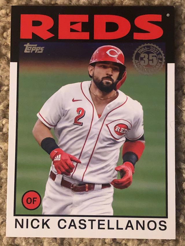 2021 Topps Update Nick Castellanos 1986 TOPPS BASEBALL #86B-3