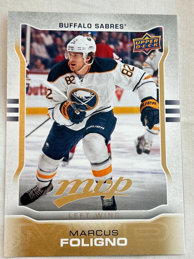 2014-15 Upper Deck MVP Marcus Foligno Base Set #67