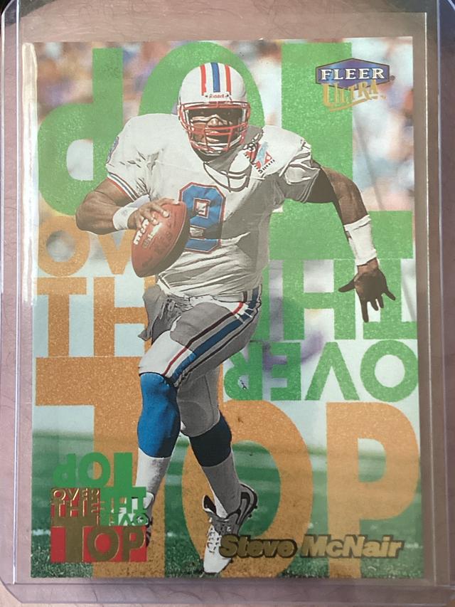 1999 Fleer Ultra Steve McNair Over the Top #14 of 20 OT