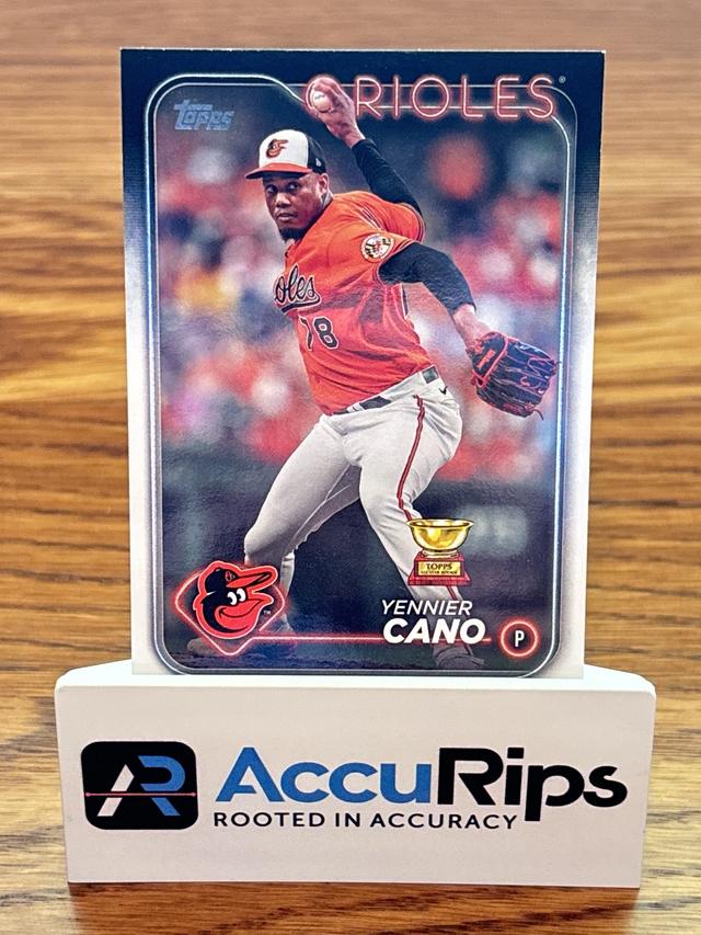 2024 Topps Series 1 Yennier Cano BASE CARD SET #158