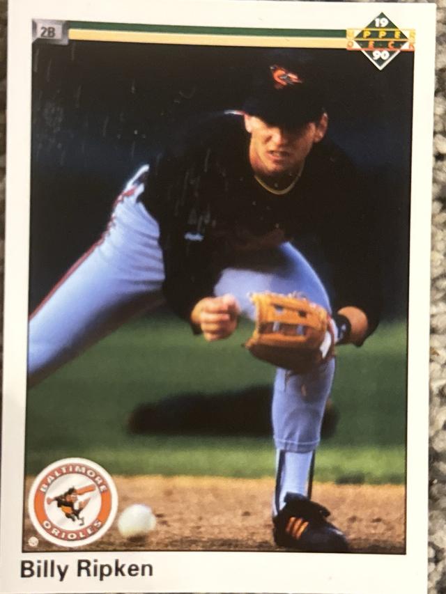 1990 Upper Deck Billy Ripken Base Set #184