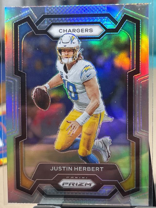 2023 Panini Prizm Football Justin Herbert Base Set #158