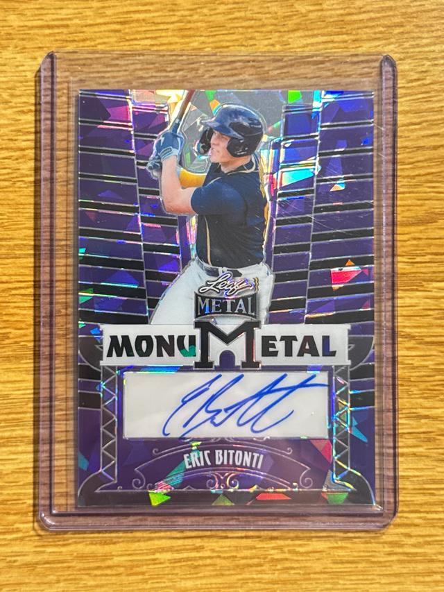 2024 Leaf Metal Eric Bitonti MonuMetal /7 #MM-EB1