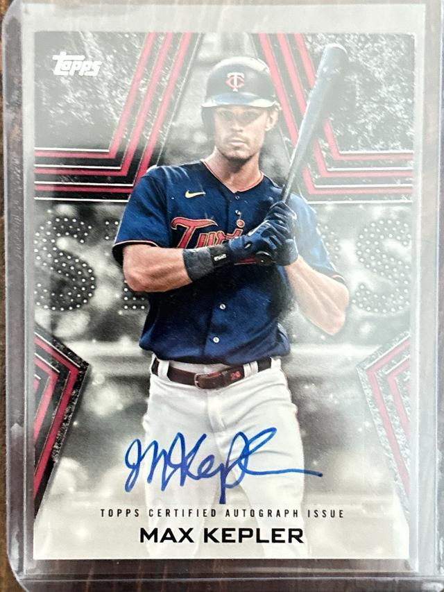 2023 Topps Series 1 Max Kepler BASEBALL STARS AUTOGRAPHS #BSA-MK