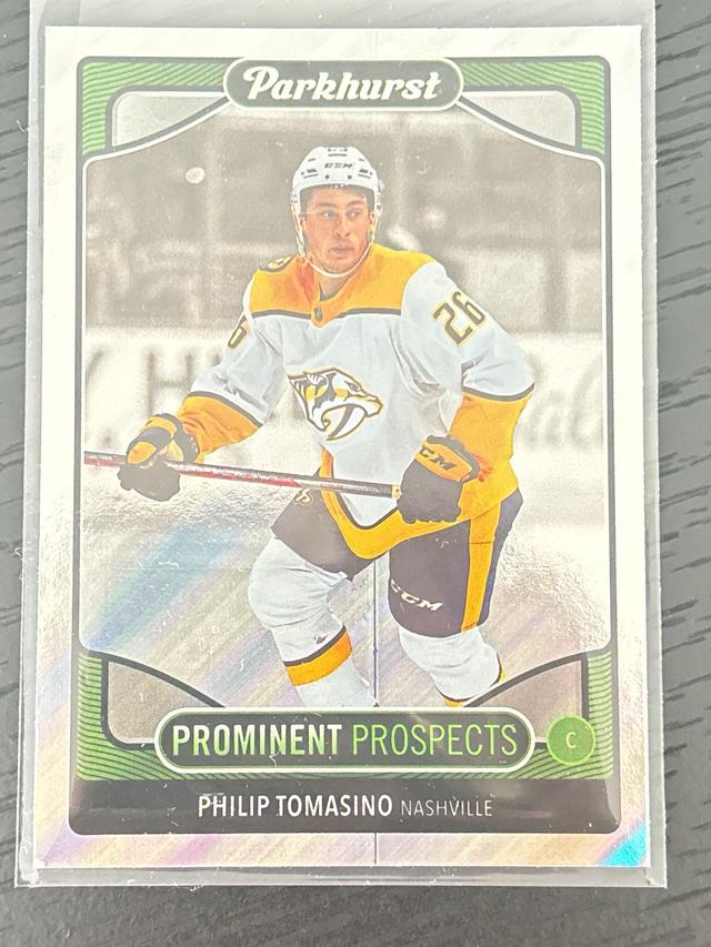 2021-22 Parkhurst Hockey Philip Tomasino Prominent Prospects Set #PP9