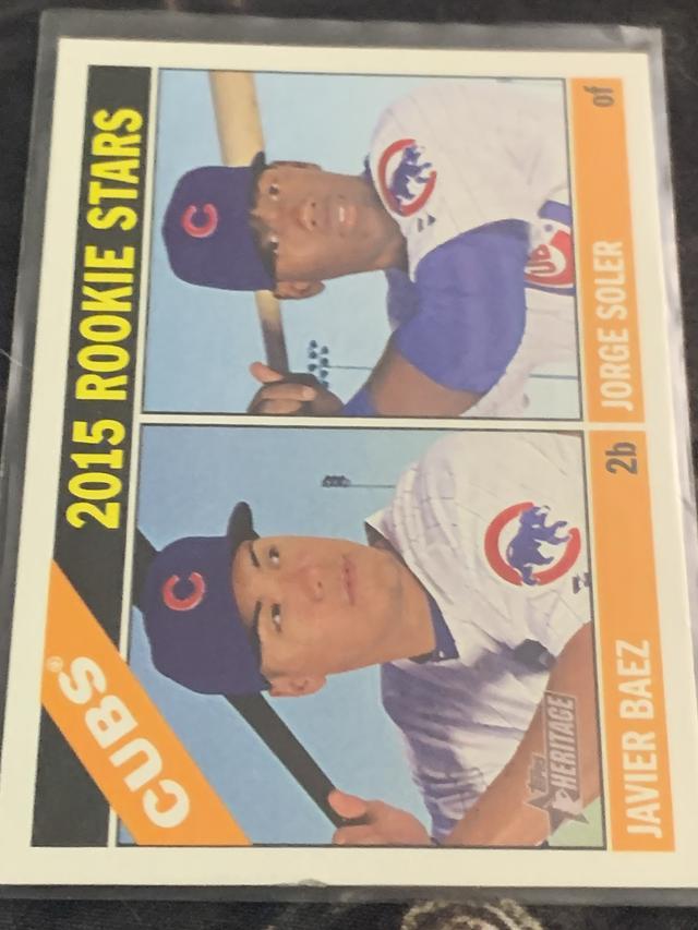 2015 Topps Heritage Jorge Soler Base Set #139