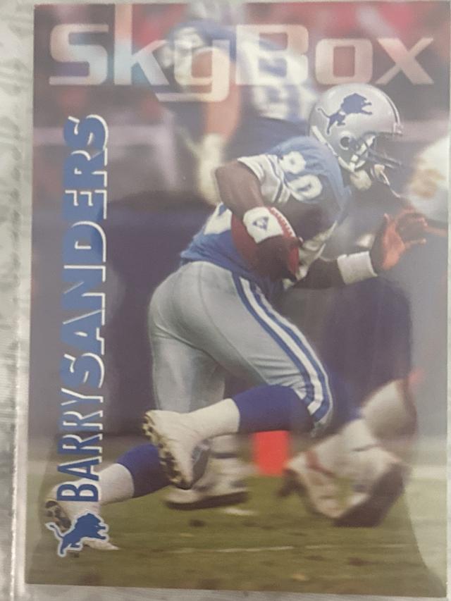 1993 SkyBox Impact Barry Sanders ﻿Base #101