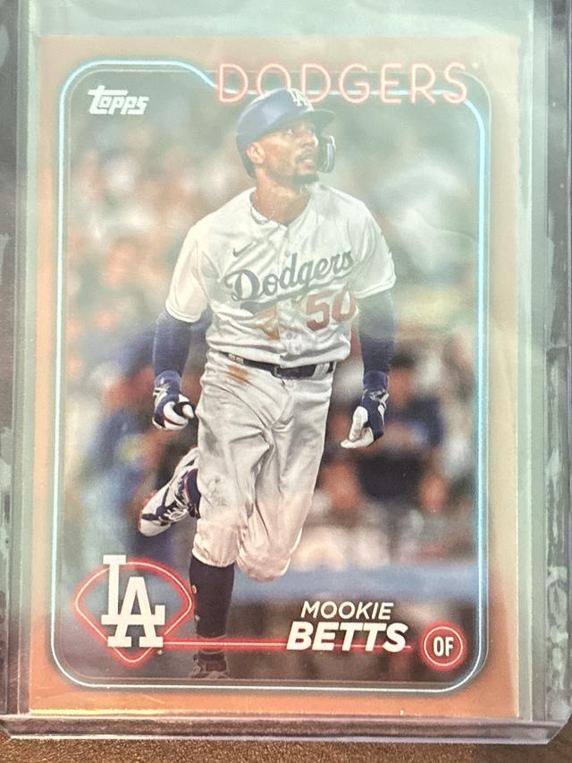 2024 Topps Series 1 Mookie Betts BASE CARD SET Gold /2024 #250