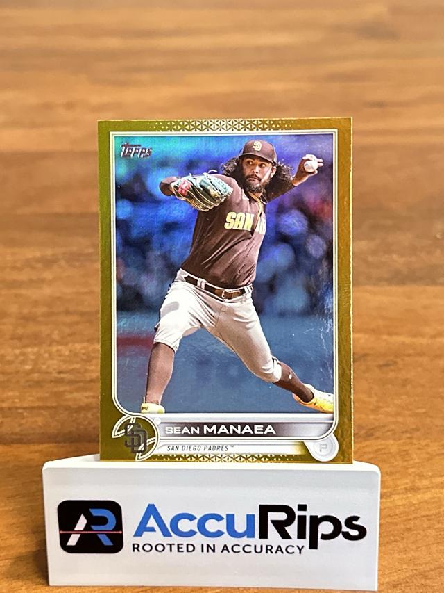 2022 Topps Update Sean Manaea ﻿Base Set Gold Foil #US48