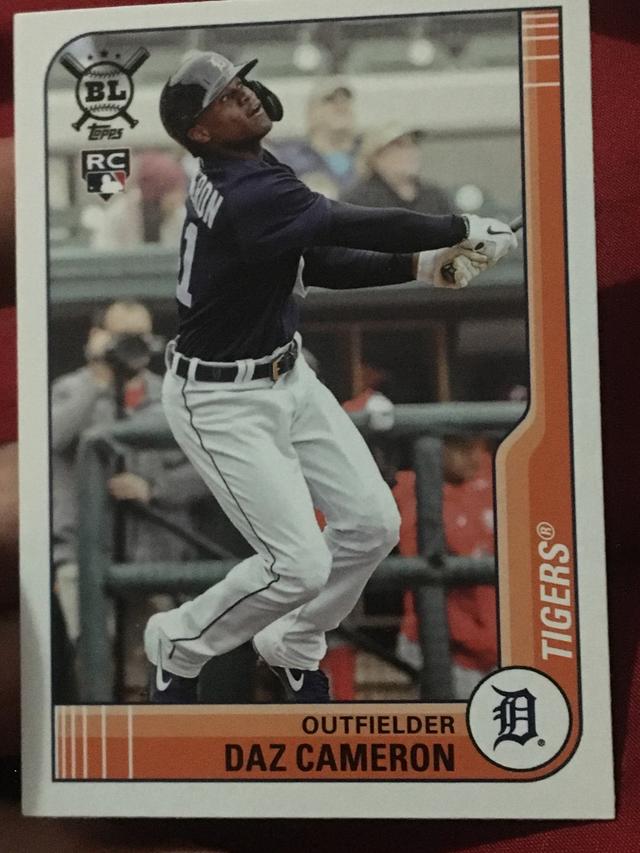 2021 Topps Big League Daz Cameron ﻿Base Set #166