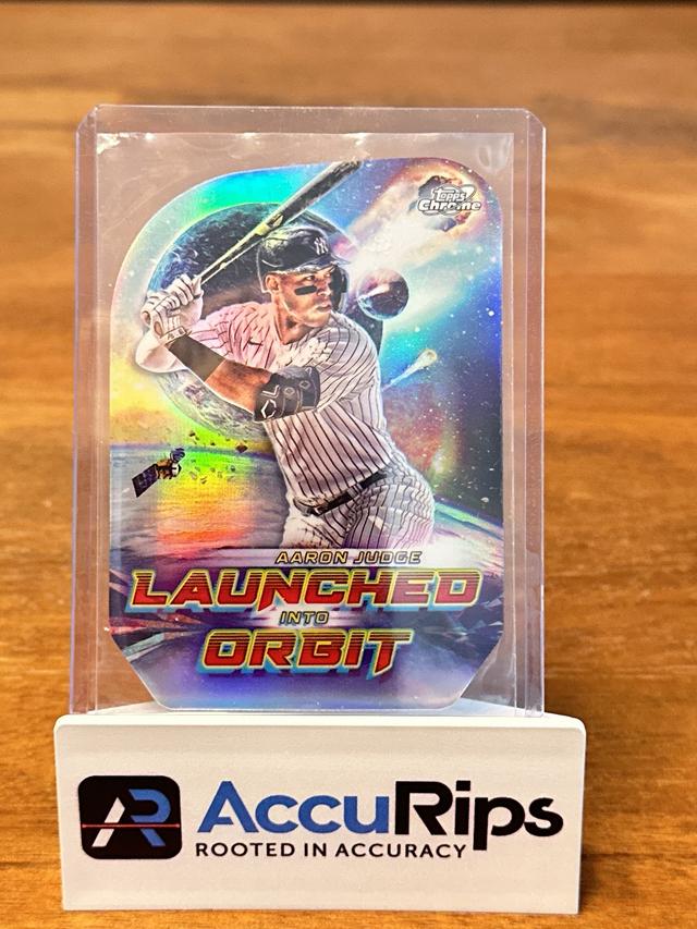 2023 Cosmic Chrome Aaron Judge LAUNCHED INTO ORBIT #LIO-1