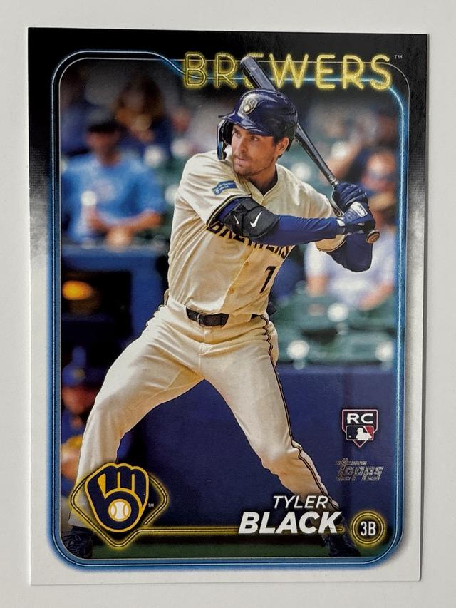 2024 Topps Update Series Tyler Black Golden Mirror Image Variations #US144