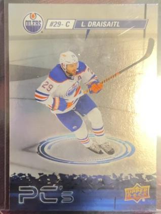 2023-24 Upper Deck Series 2 Hockey Leon Draisaitl PC’s Checklist #PC-19