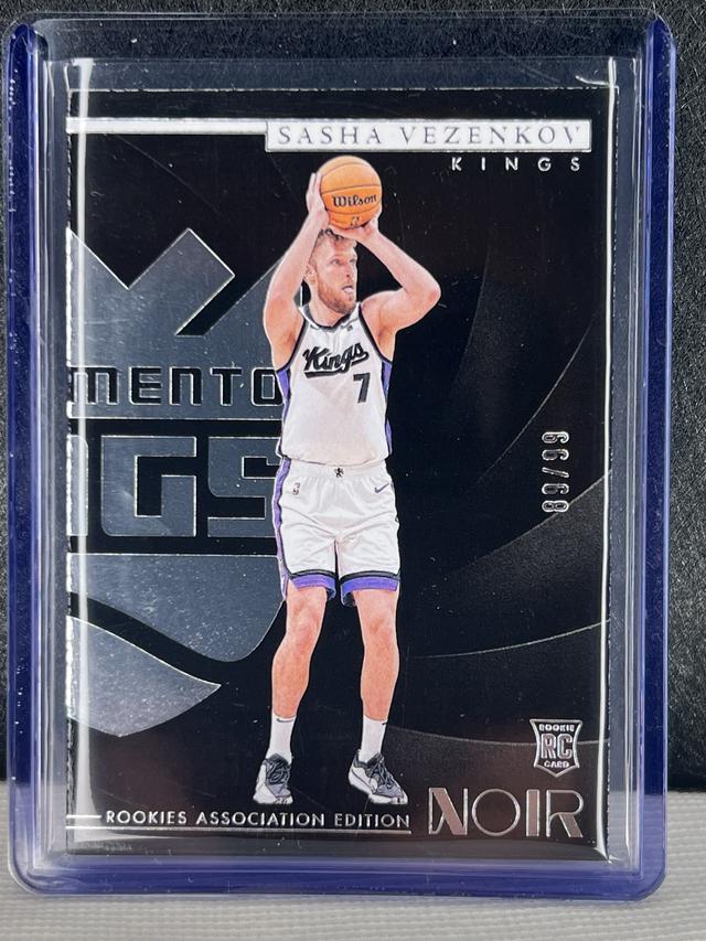 2023-24 Panini Noir Basketball Sasha Vezenkov ﻿Rookies Association Edition #144