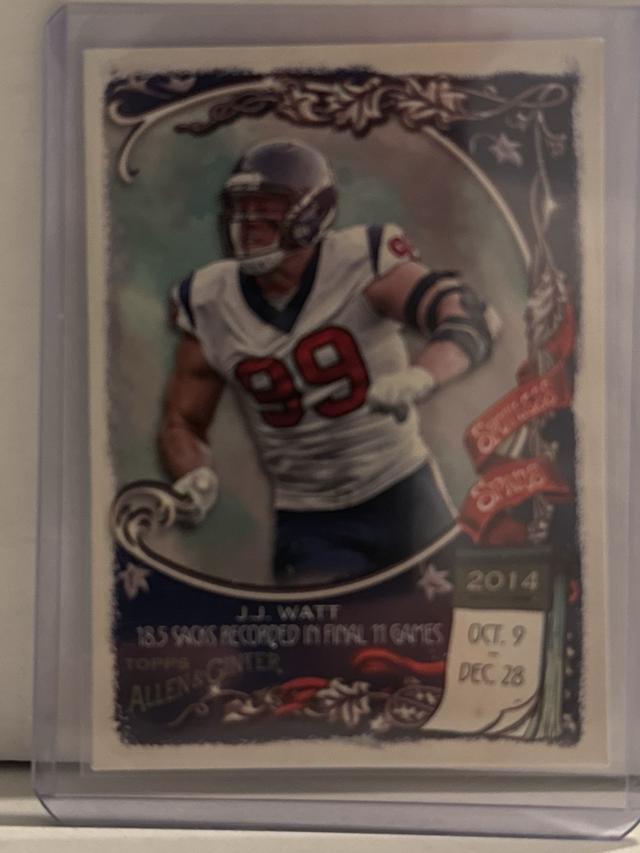 2023 Topps Composite J.J. Watt Spotless Spans #SS-24