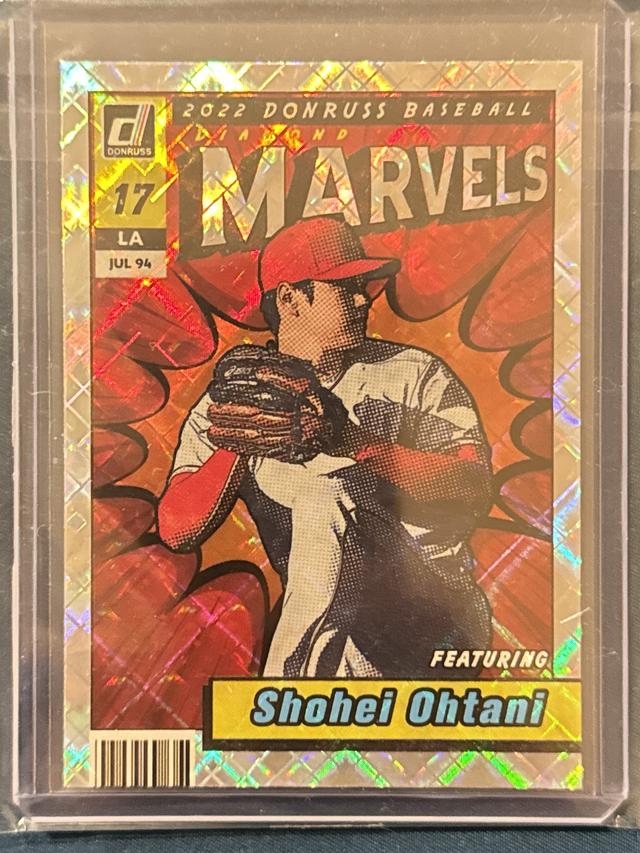 2022 Donruss Shohei Ohtani Marvels Set #9