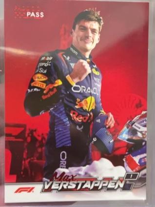 2024 Topps Paddock Pass Formula 1 Max Verstappen F1 Closeups #51