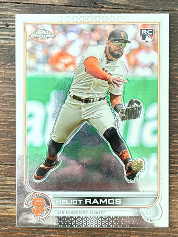 2022 Topps Chrome Updates Heliot Ramos BASE Base #USC194