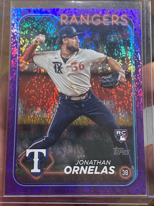 2024 Topps Series 2 Jonathan Ornelas BASE SET Purple Foil /799 #575