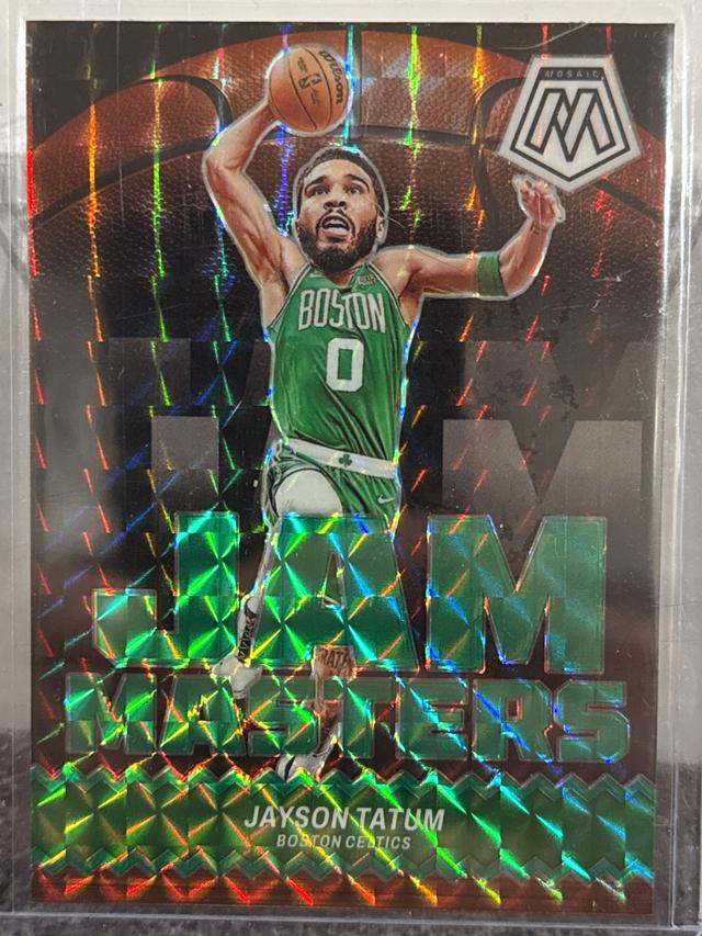 2023-24 Panini Mosaic Jayson Tatum Jam Masters Green #5