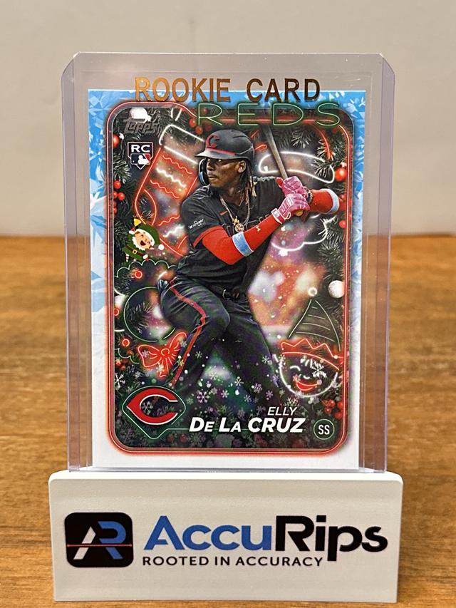 2024 Topps Holiday Elly De La Cruz SSP #HE-12