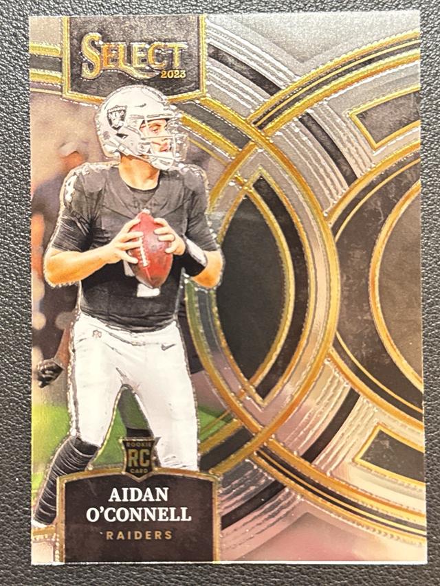 2024 Panini Select Football Aidan O'Connell Premier Level #163