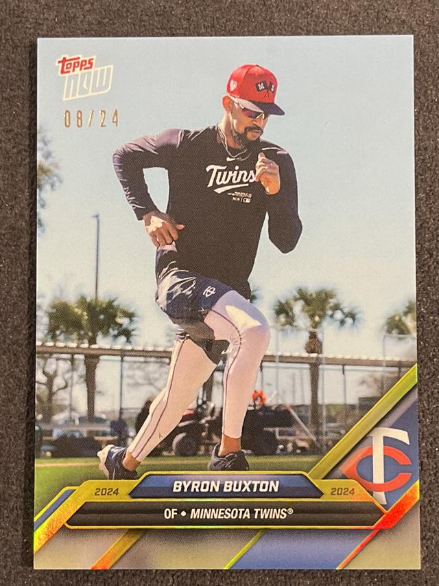 2024 Road to Opening Day  Byron Buxton Gold /24 #OD-81