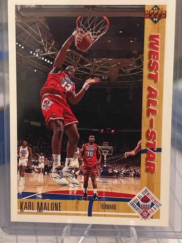 1991-92 Upper Deck Basketball Karl Malone AS ﻿Series 1 #51 